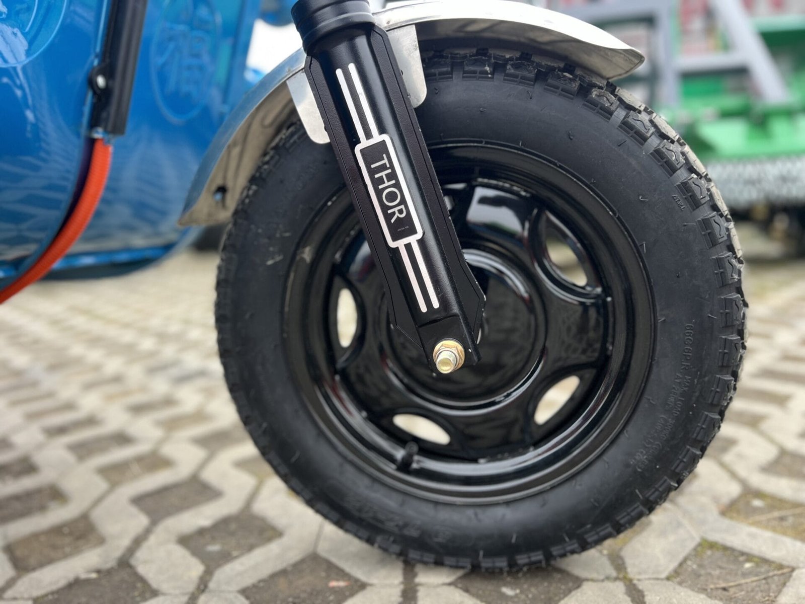 Triciclu electric 1000W Thor CITY ECO2 albastru fara permis 60V20Ah 25km/h TRANSPORT GRATUIT - imagine 15