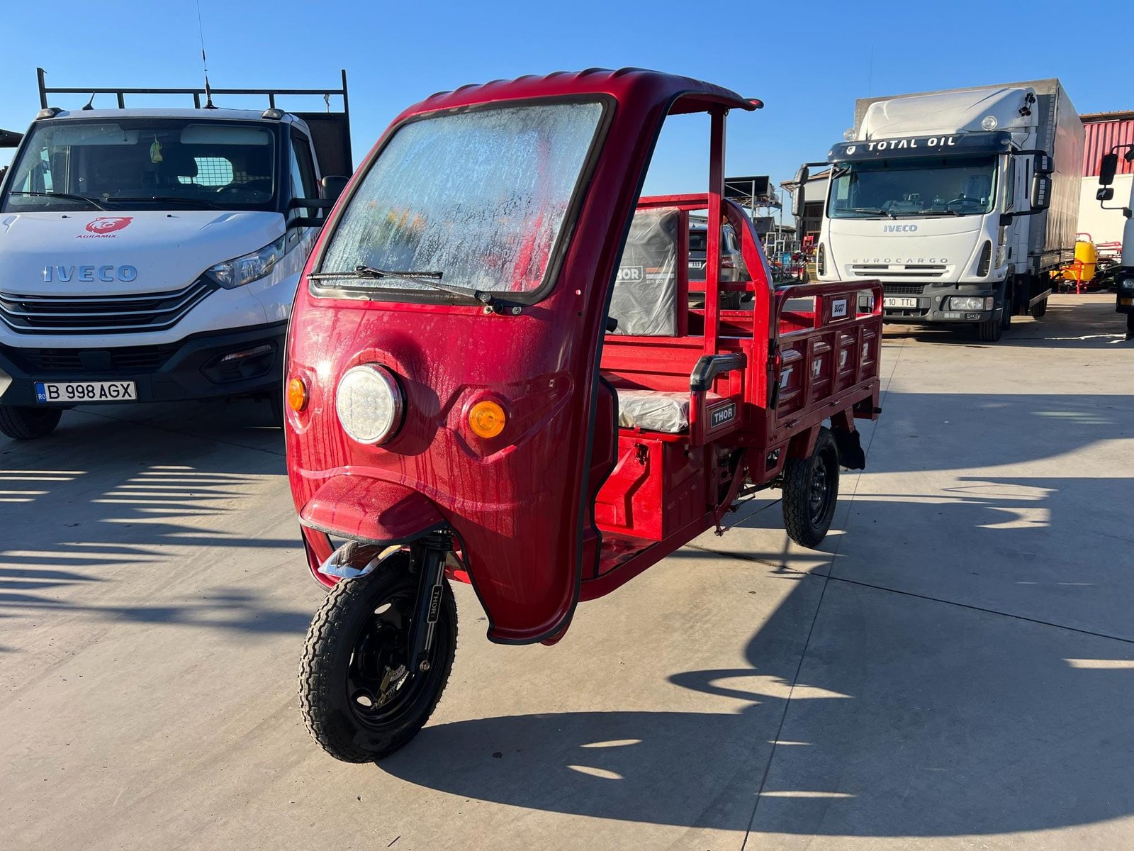 Triciclu electric 1000W Thor BUGGY fara permis 48V32Ah 25km/h TRANSPORT GRATUIT - imagine 21