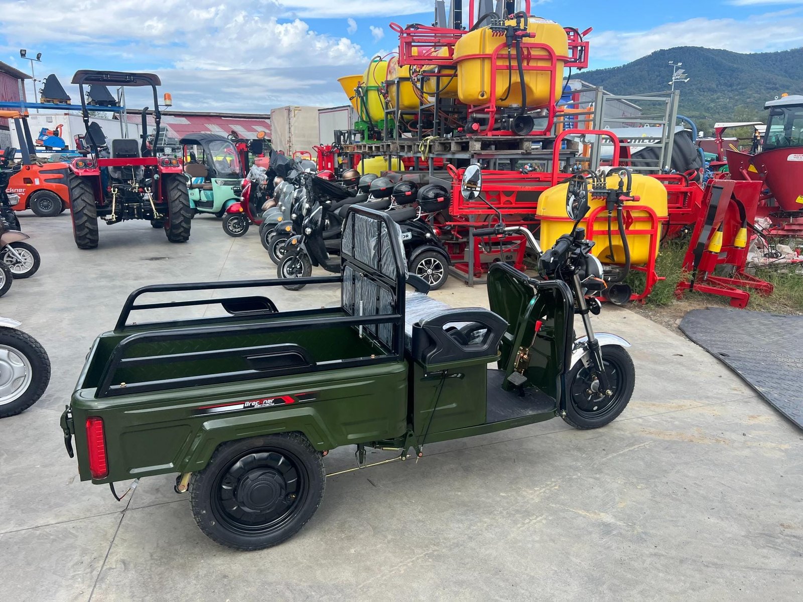 Triciclu electric 1600W Breckner MODEL-E fara permis 60V20Ah 25km/h TRANSPORT GRATUIT - imagine 18