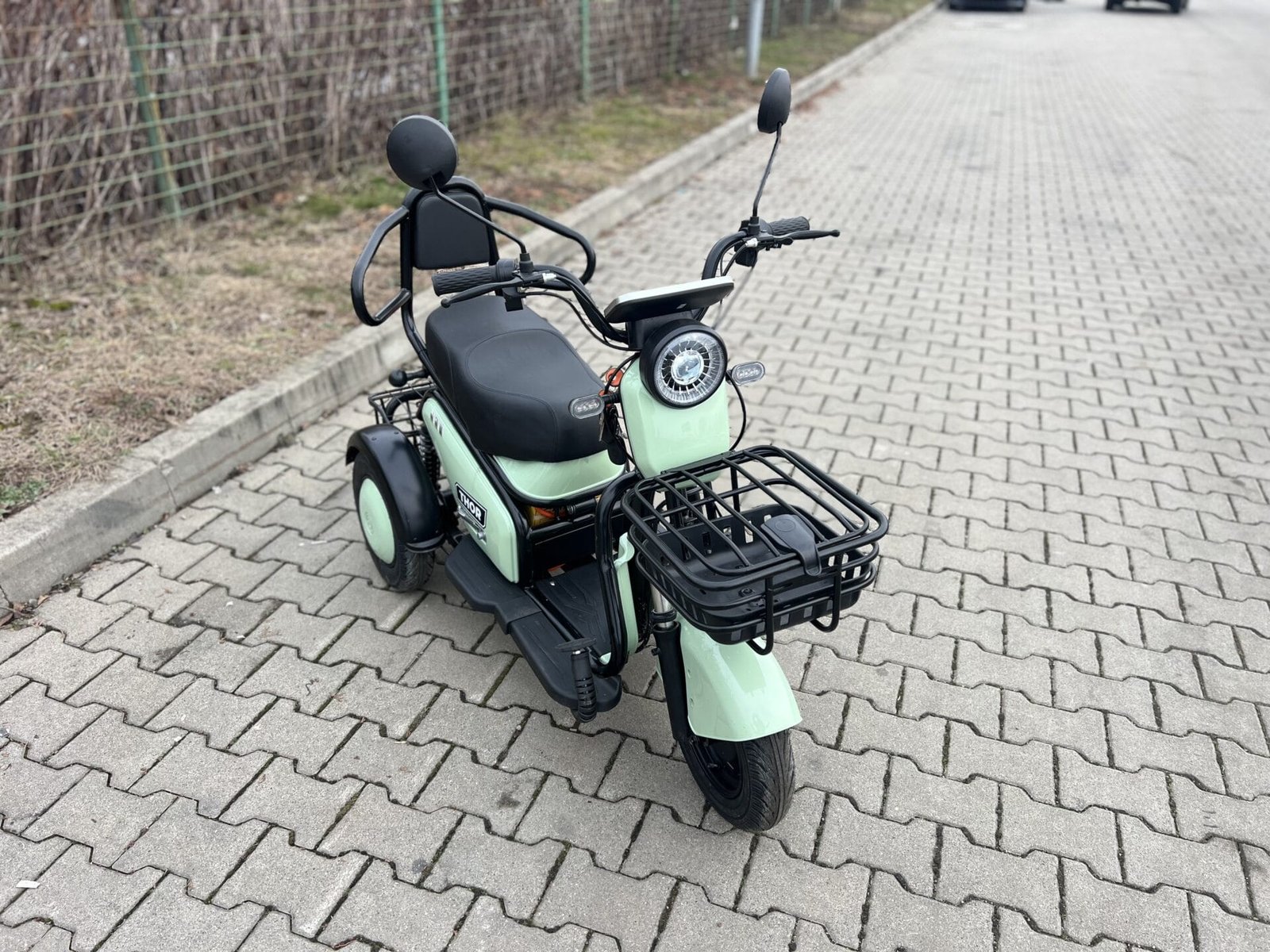 Triciclu electric 600W Thor TRIXY fara permis 48V20Ah 25km/h TRANSPORT GRATUIT - imagine 26