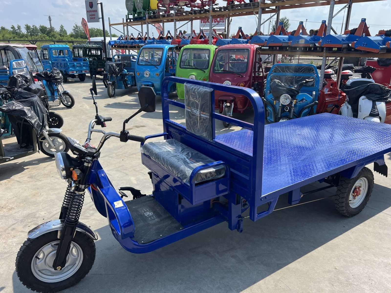 Triciclu electric 2200W Thor HERCULES-2 fara permis 72V75Ah 25km/h 3M TRANSPORT GRATUIT - imagine 19