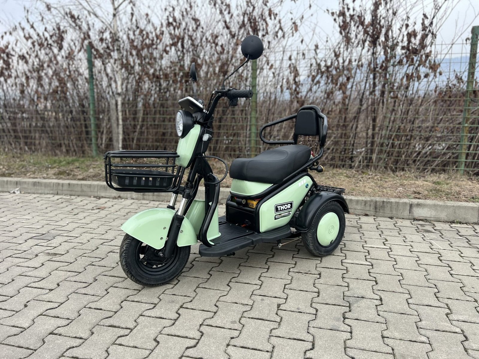 Triciclu electric 600W Thor TRIXY fara permis 48V20Ah 25km/h TRANSPORT GRATUIT - imagine 27