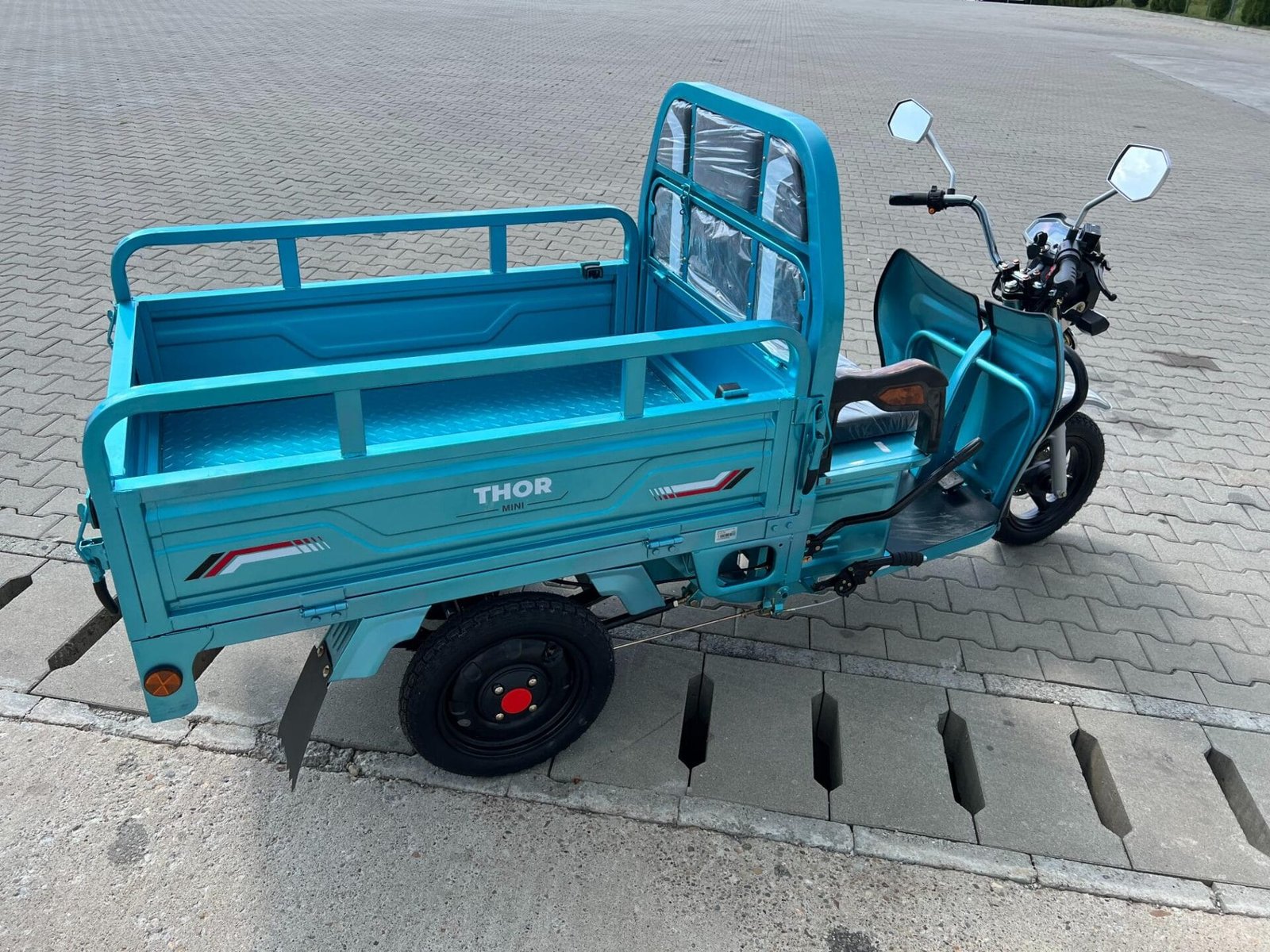 Triciclu electric 500W Thor MINI fara permis 48V30Ah 25km/h TRANSPORT GRATUIT - imagine 25