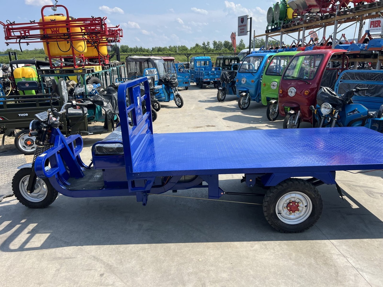 Triciclu electric 2200W Thor HERCULES-2 fara permis 72V75Ah 25km/h 3M TRANSPORT GRATUIT - imagine 20