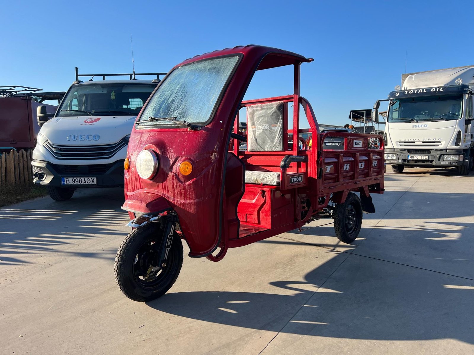 Triciclu electric 1000W Thor BUGGY fara permis 48V32Ah 25km/h TRANSPORT GRATUIT - imagine 23