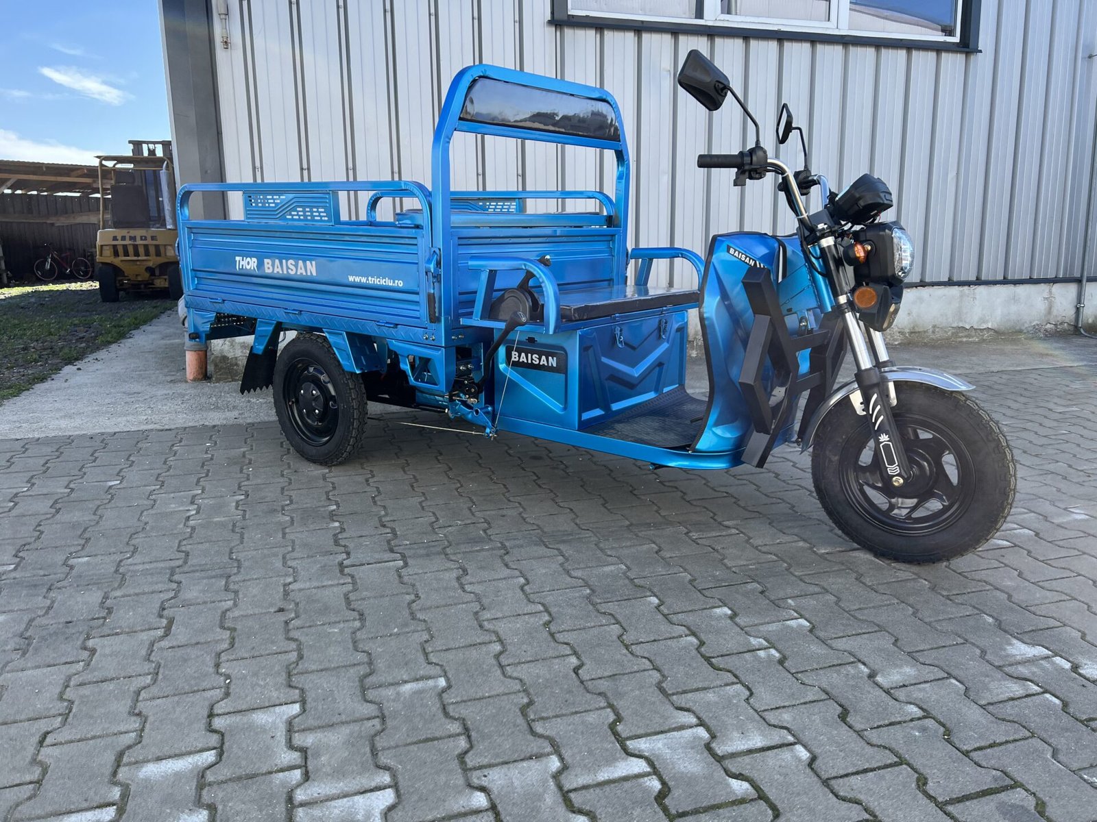 Triciclu electric 1800W Thor BAISAN fara permis 60V32Ah 25km/h TRANSPORT GRATUIT - imagine 31