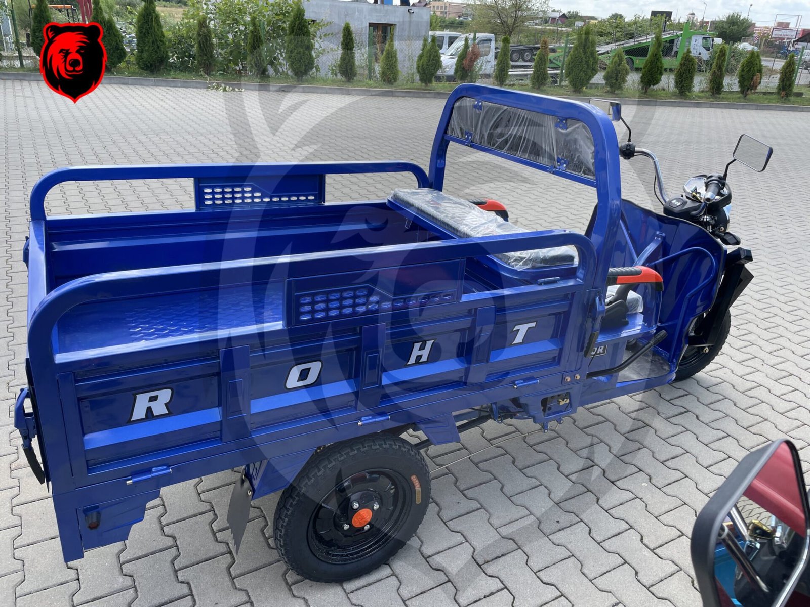 Triciclu electric 1000W Thor HOBBY fara permis 60V32Ah 25km/h TRANSPORT GRATUIT - imagine 14