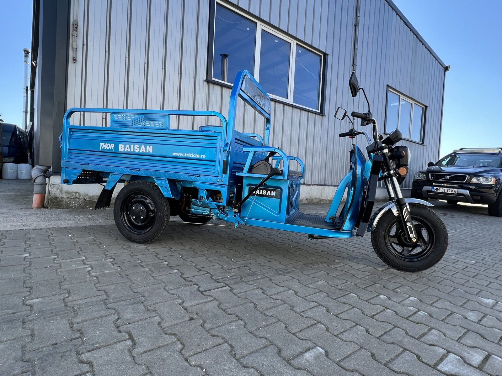 Triciclu electric 1800W Thor BAISAN fara permis 60V32Ah 25km/h TRANSPORT GRATUIT - imagine 32