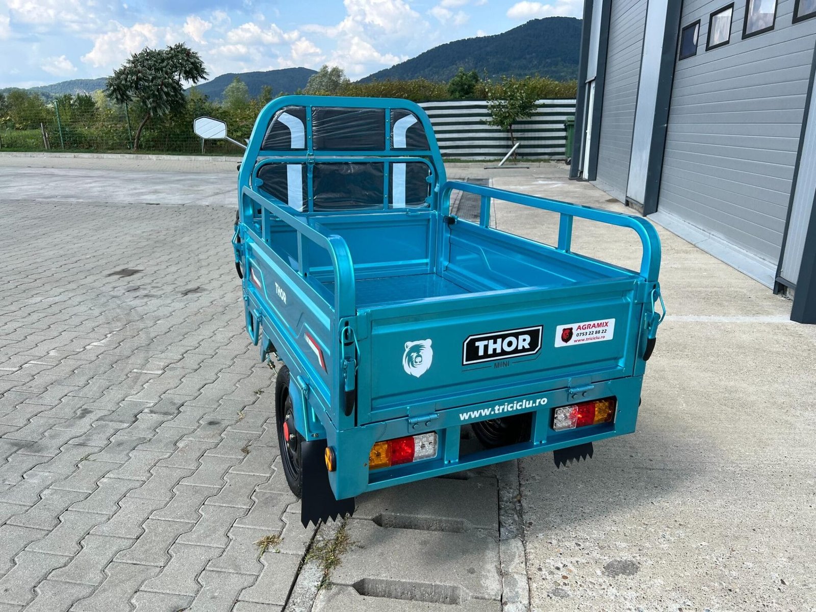 Triciclu electric 500W Thor MINI fara permis 48V30Ah 25km/h TRANSPORT GRATUIT - imagine 26