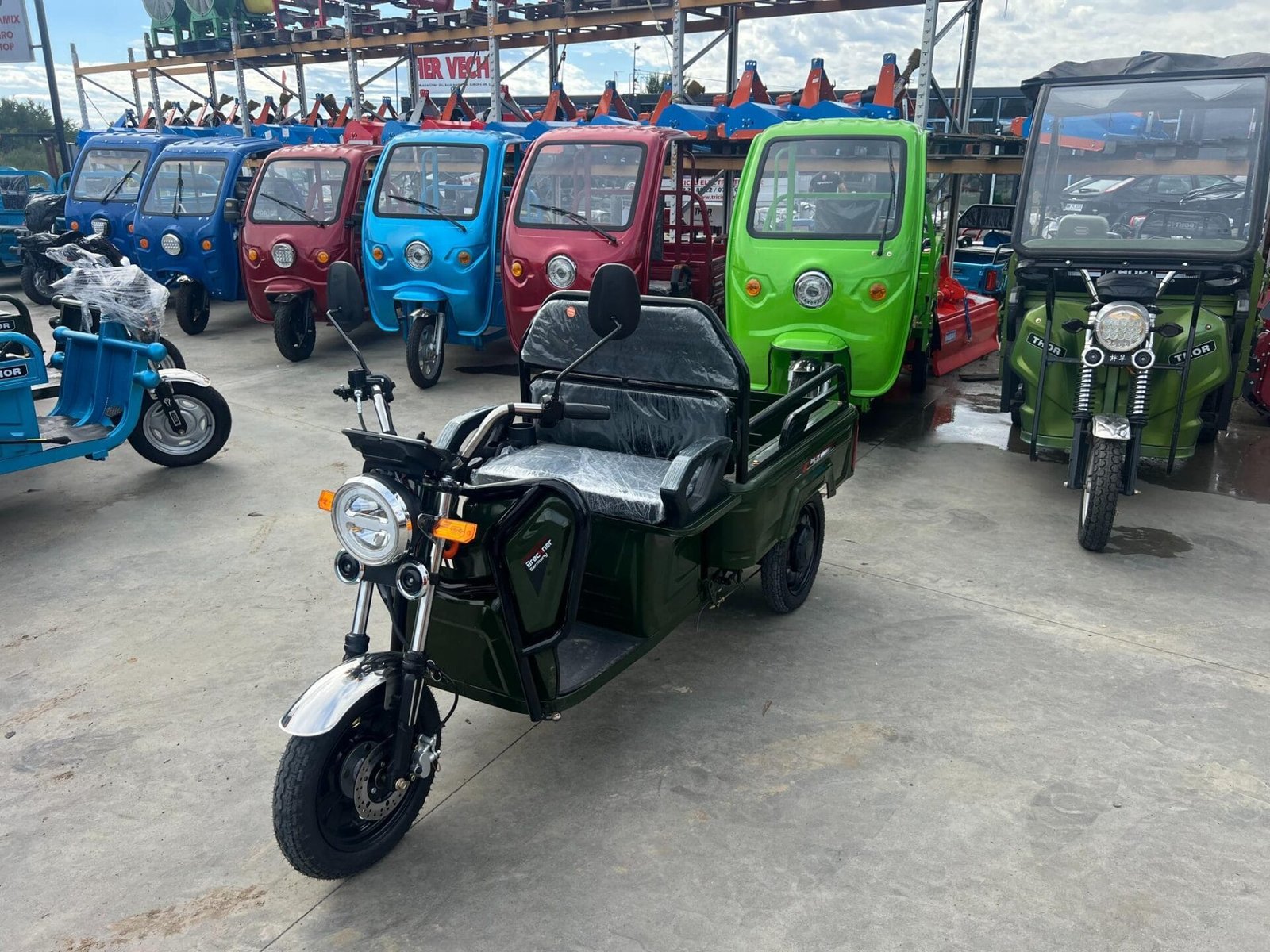 Triciclu electric 1600W Breckner MODEL-E fara permis 60V20Ah 25km/h TRANSPORT GRATUIT - imagine 21