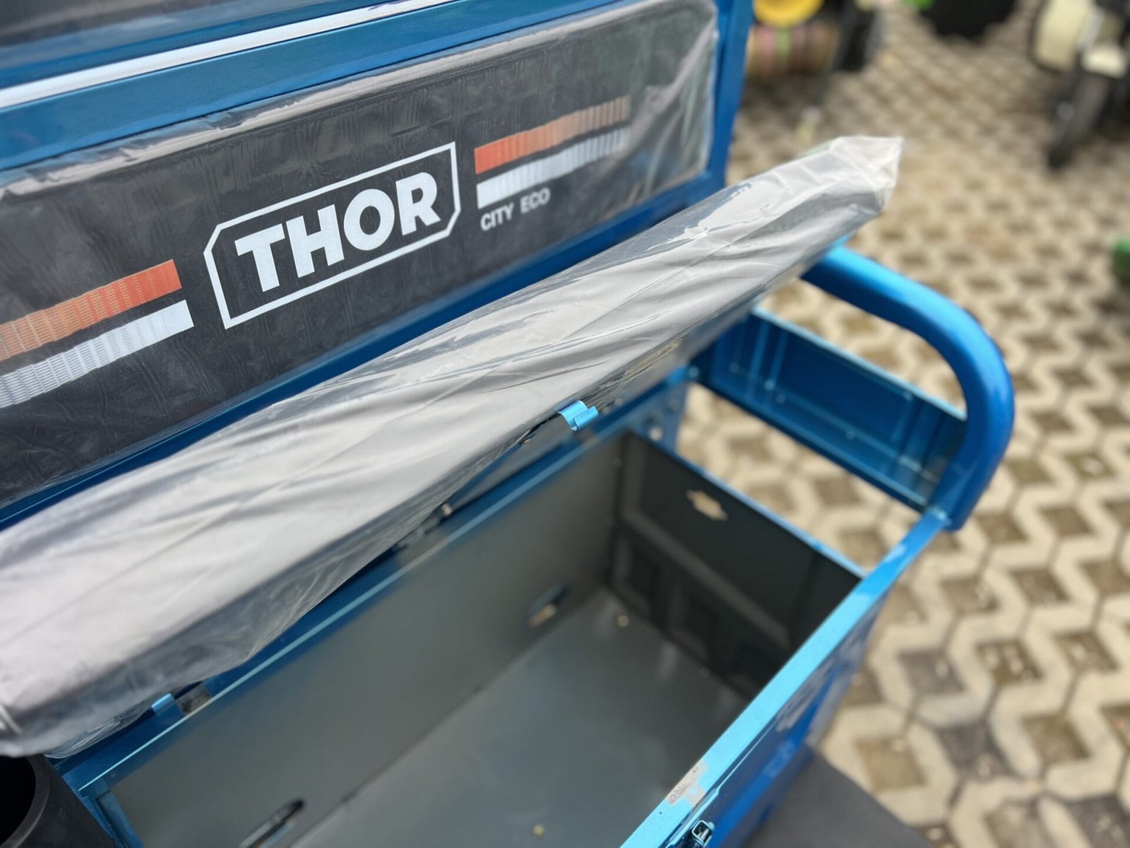 Triciclu electric 1000W Thor CITY ECO2 albastru fara permis 60V20Ah 25km/h TRANSPORT GRATUIT - imagine 26