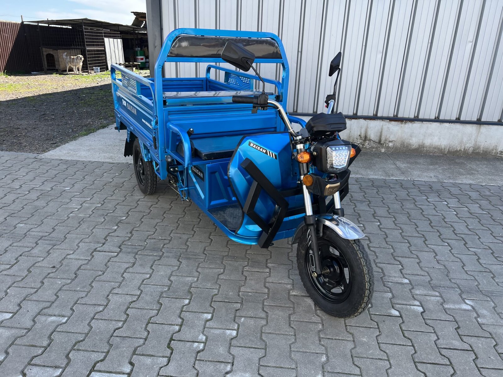 Triciclu electric 1800W Thor BAISAN fara permis 60V32Ah 25km/h TRANSPORT GRATUIT - imagine 33
