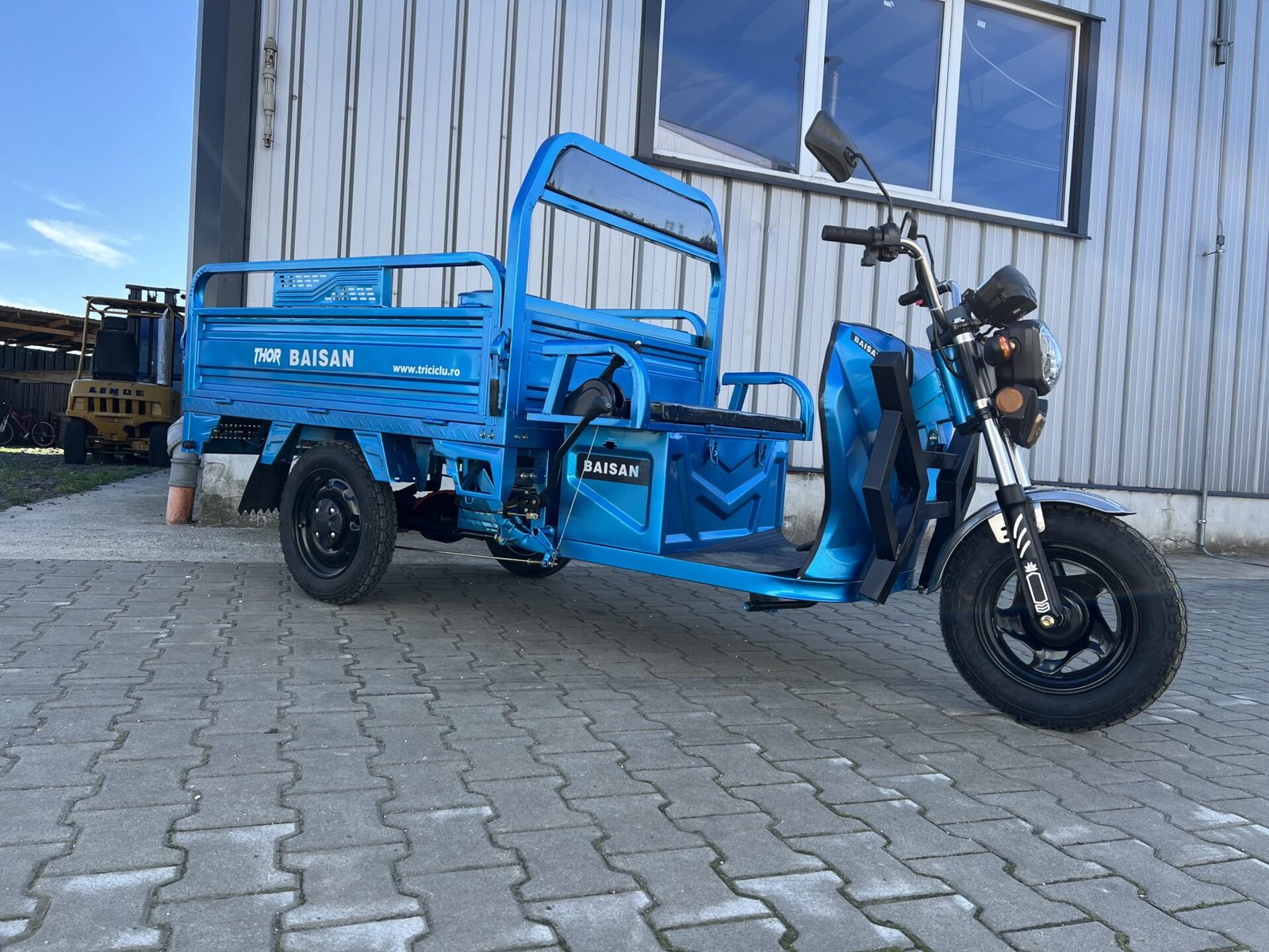 Triciclu electric 1800W Thor BAISAN fara permis 60V32Ah 25km/h TRANSPORT GRATUIT - imagine 34