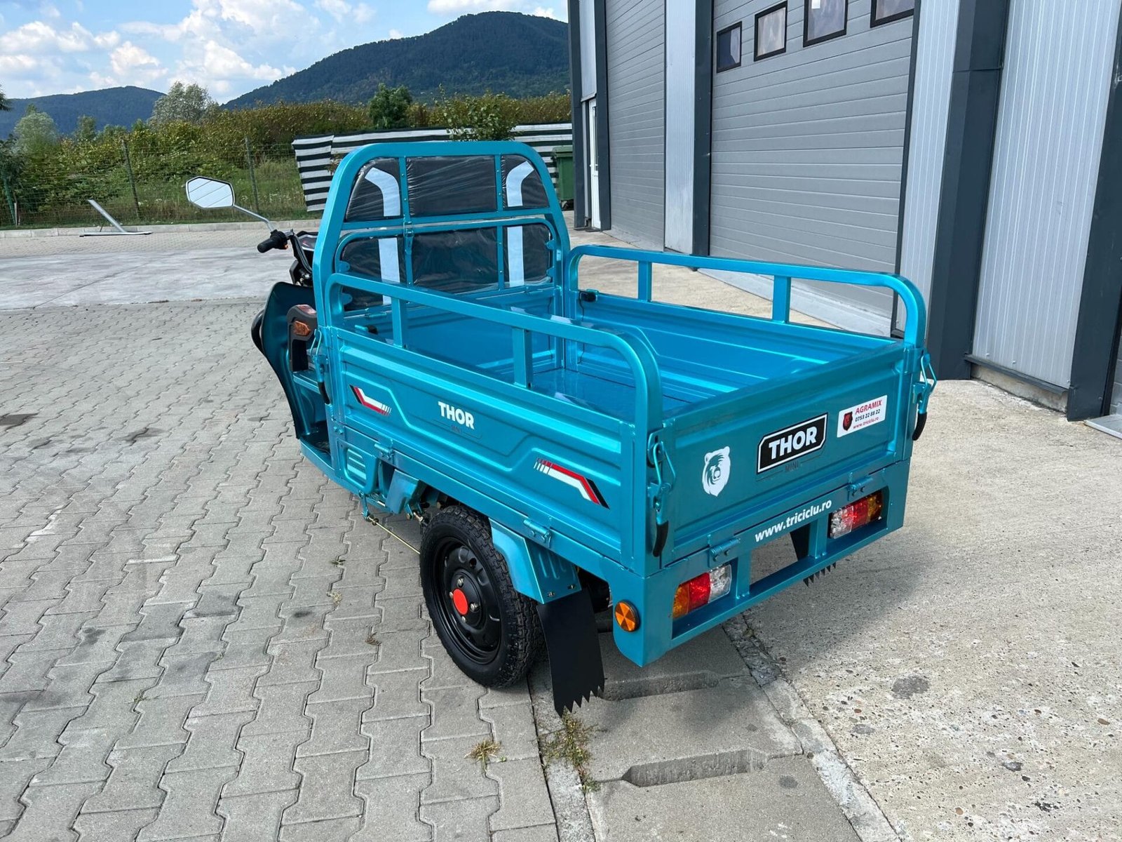 Triciclu electric 500W Thor MINI fara permis 48V30Ah 25km/h TRANSPORT GRATUIT - imagine 28
