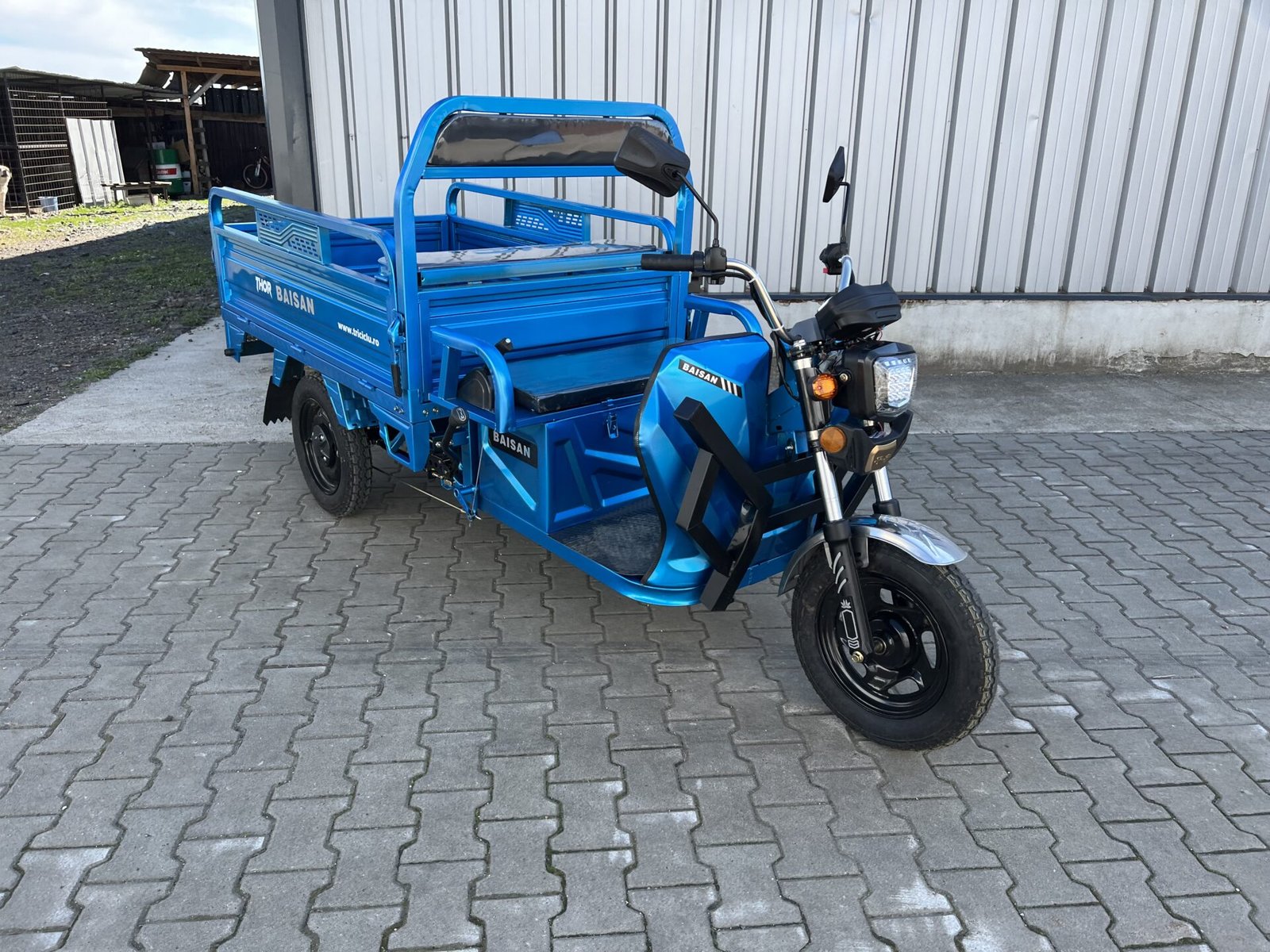 Triciclu electric 1800W Thor BAISAN fara permis 60V32Ah 25km/h TRANSPORT GRATUIT - imagine 35