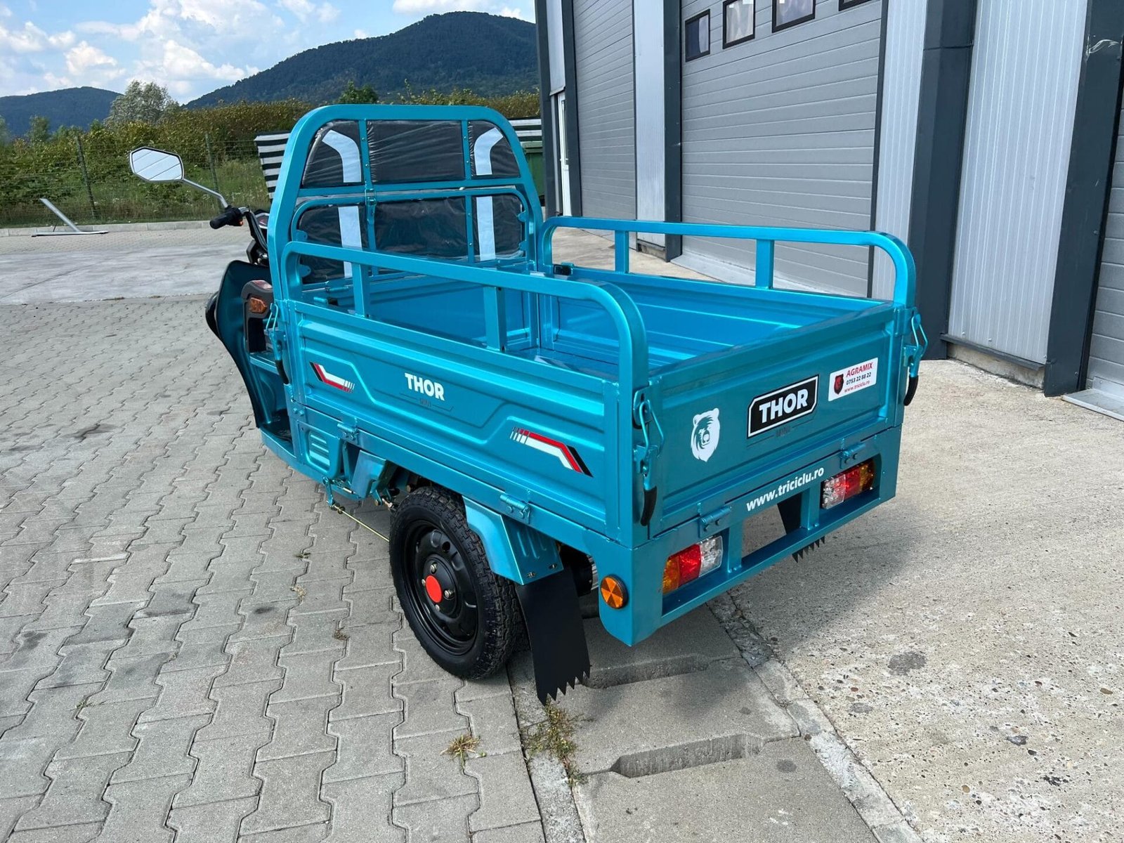 Triciclu electric 500W Thor MINI fara permis 48V30Ah 25km/h TRANSPORT GRATUIT - imagine 29
