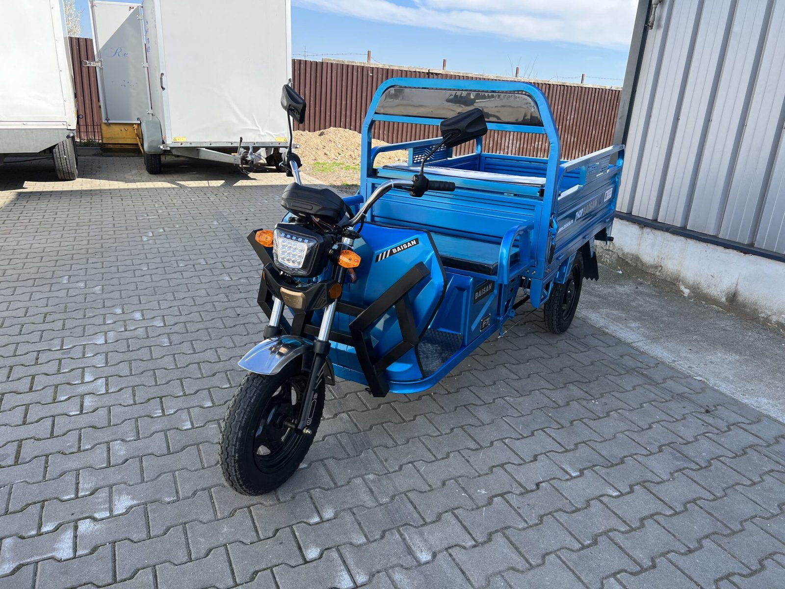 Triciclu electric 1800W Thor BAISAN fara permis 60V32Ah 25km/h TRANSPORT GRATUIT - imagine 36