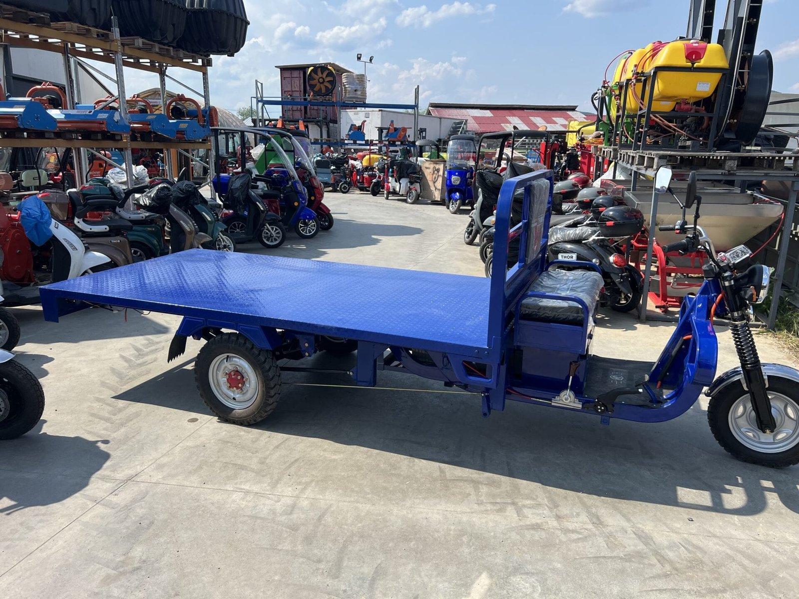 Triciclu electric 2200W Thor HERCULES-2 fara permis 72V75Ah 25km/h 3M TRANSPORT GRATUIT - imagine 23