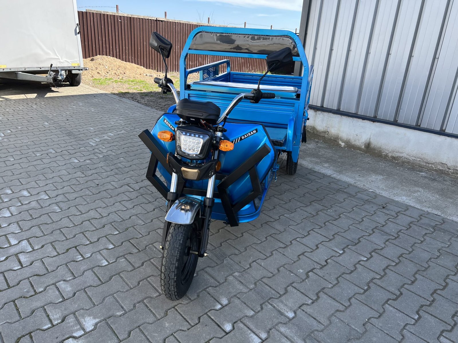 Triciclu electric 1800W Thor BAISAN fara permis 60V32Ah 25km/h TRANSPORT GRATUIT - imagine 37