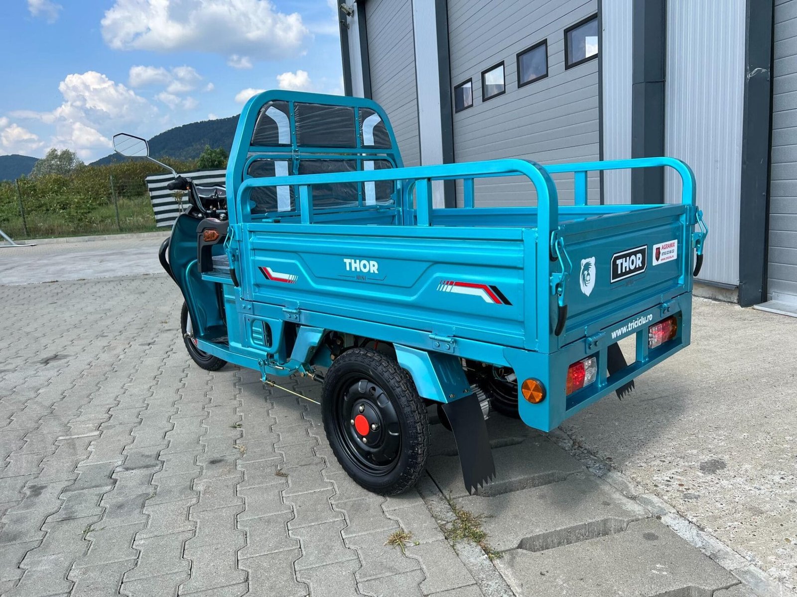 Triciclu electric 500W Thor MINI fara permis 48V30Ah 25km/h TRANSPORT GRATUIT - imagine 30