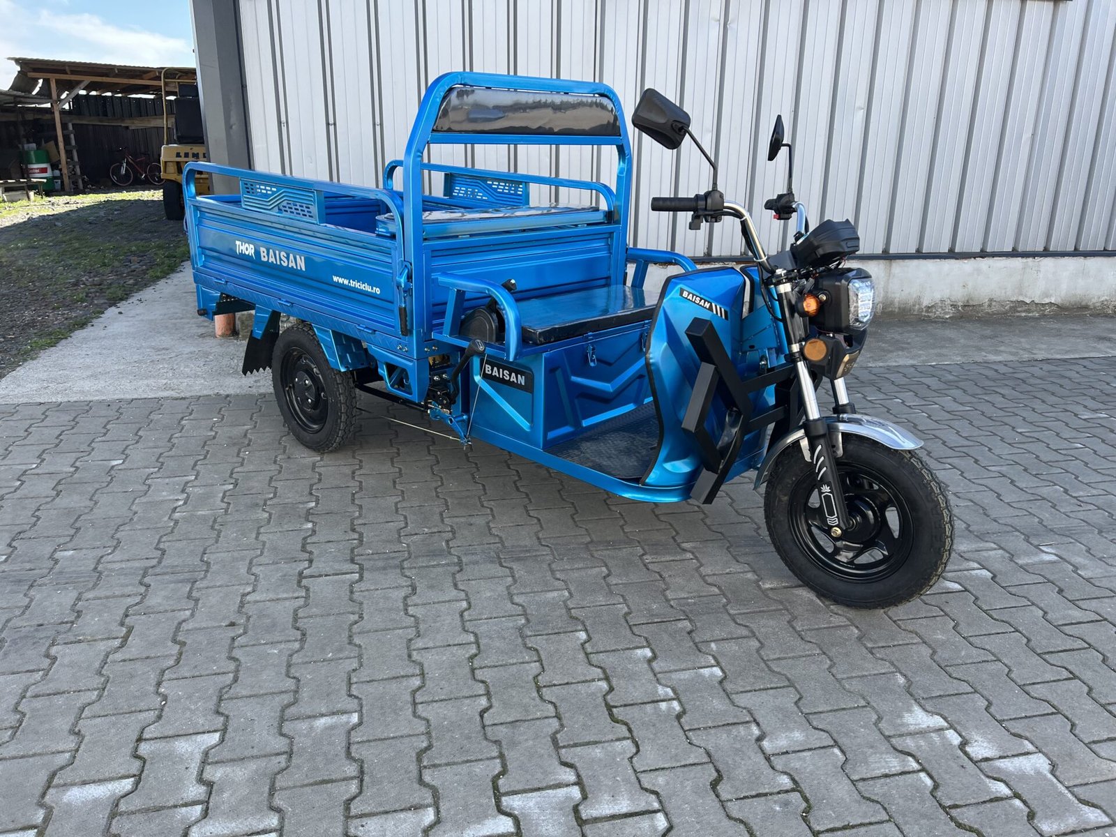 Triciclu electric 1800W Thor BAISAN fara permis 60V32Ah 25km/h TRANSPORT GRATUIT - imagine 38