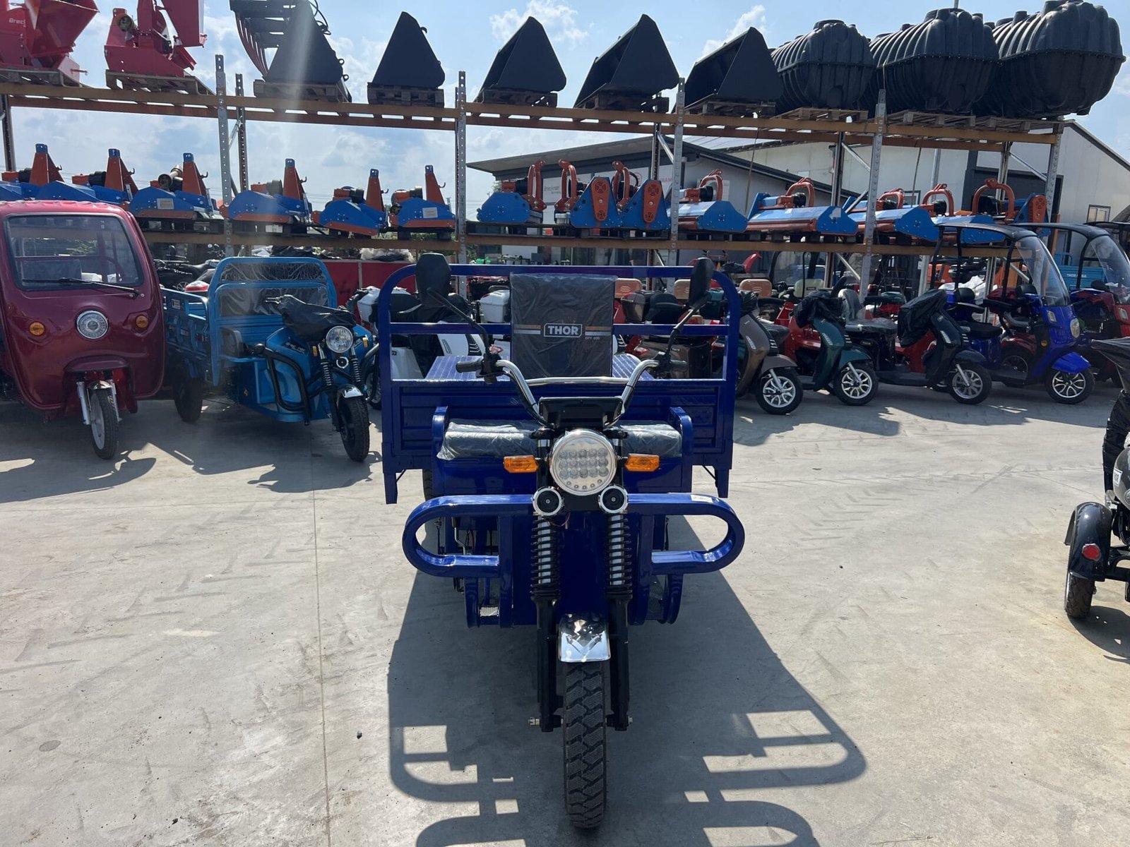 Triciclu electric 2200W Thor HERCULES-2 fara permis 72V75Ah 25km/h 3M TRANSPORT GRATUIT - imagine 24