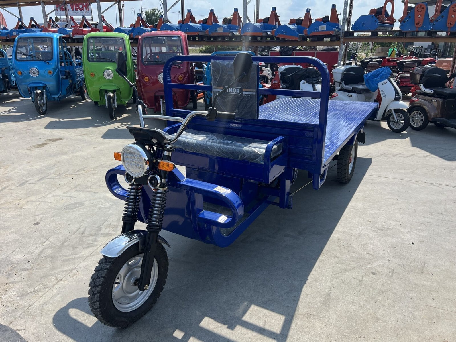 Triciclu electric 2200W Thor HERCULES-2 fara permis 72V75Ah 25km/h 3M TRANSPORT GRATUIT - imagine 25