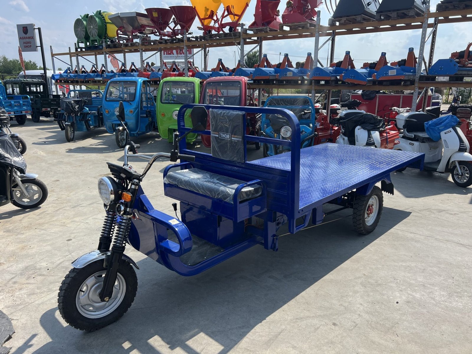 Triciclu electric 2200W Thor HERCULES-2 fara permis 72V75Ah 25km/h 3M TRANSPORT GRATUIT - imagine 27