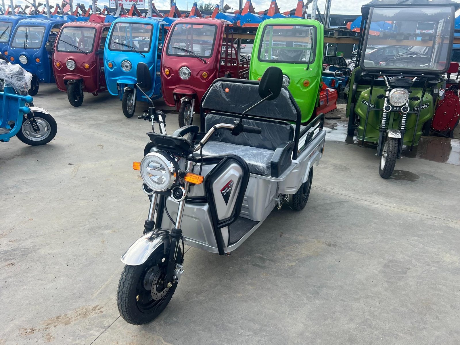 Triciclu electric 1600W Breckner MODEL-E fara permis 60V20Ah 25km/h TRANSPORT GRATUIT - imagine 13