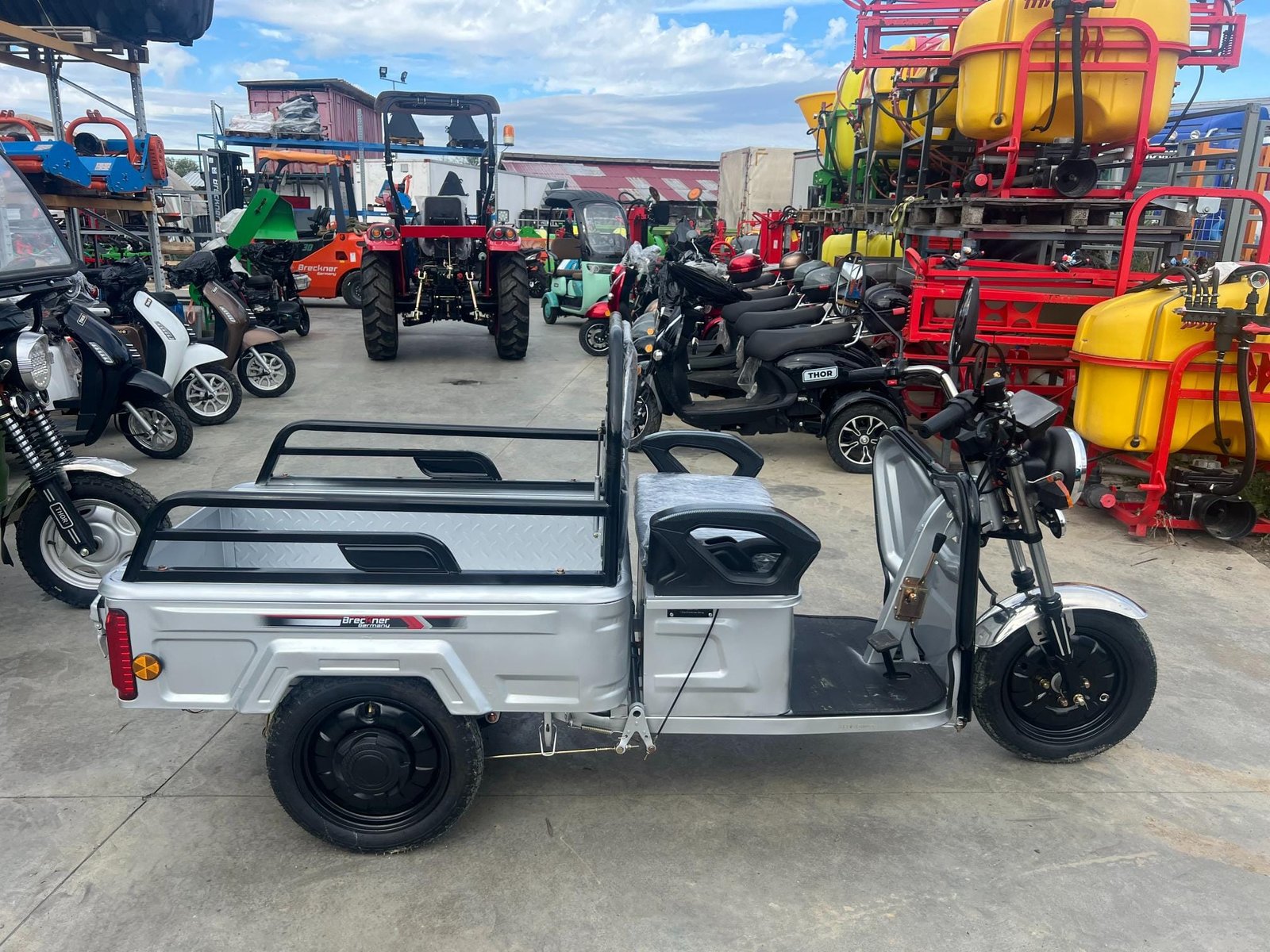 Triciclu electric 1600W Breckner MODEL-E fara permis 60V20Ah 25km/h TRANSPORT GRATUIT - imagine 16