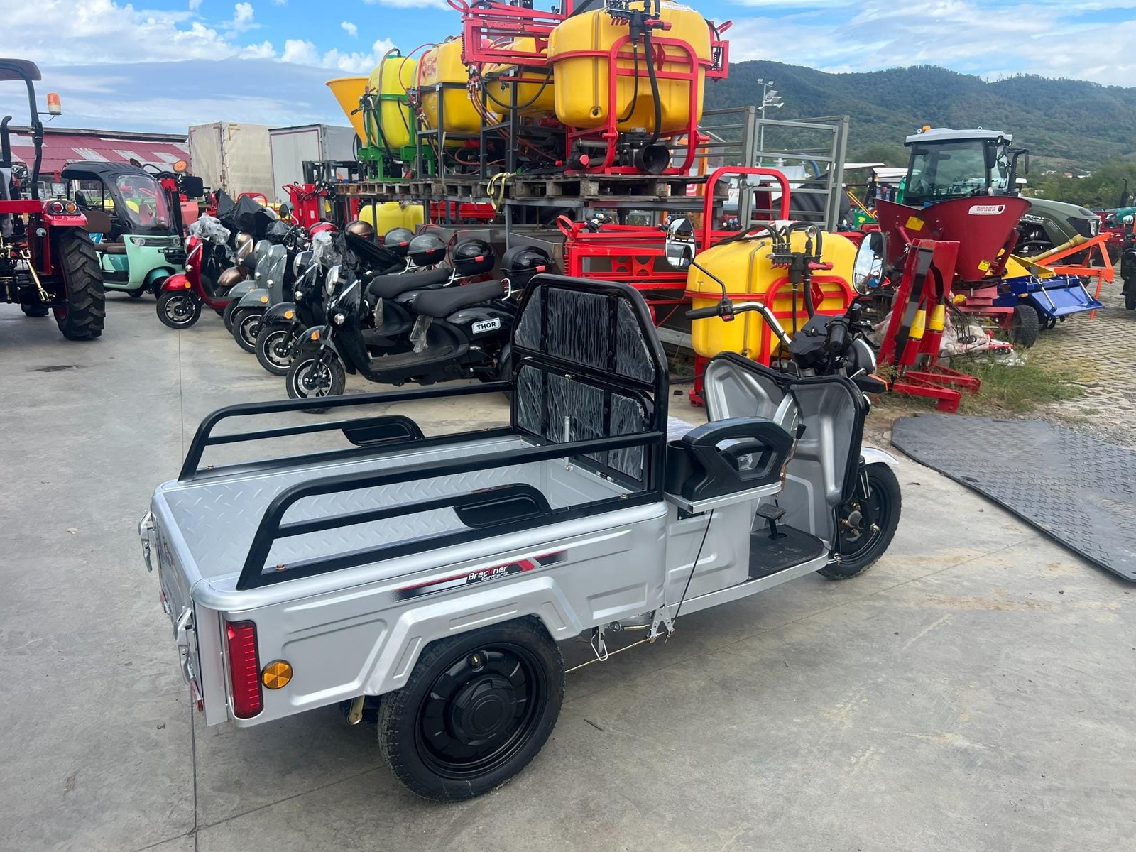 Triciclu electric 1600W Breckner MODEL-E fara permis 60V20Ah 25km/h TRANSPORT GRATUIT - imagine 17