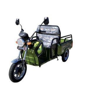 Triciclu electric 650W Thor CITY ECO verde fara permis 48V20Ah 25km/h TRANSPORT GRATUIT