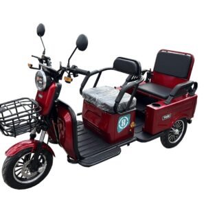 Triciclu electric 1400W Thor SX LONG PRO rosu fara permis 60V20Ah 25km/h TRANSPORT GRATUIT